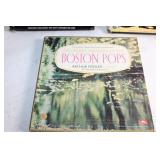 Collection of Country Music Hall of Fame and Boston Pops Vinyl Records