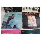 Collection of 12 Vintage Vinyl Records Including Tom Jones and Boots Randolph