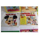 Collection of 12 Vintage Childrens Record Books