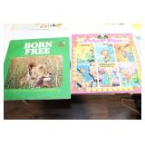 Collection of 12 Vintage Childrens Record Books