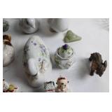 Collection of Ceramic Figurines and Decorative Pieces