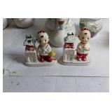 Collection of Ceramic Figurines and Decorative Pieces