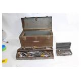 Large Collection of Assorted Hand Tools in Metal Tool Box