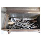 Large Collection of Assorted Hand Tools in Metal Tool Box