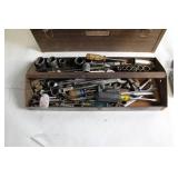 Large Collection of Assorted Hand Tools in Metal Tool Box
