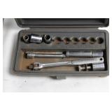 Large Collection of Assorted Hand Tools in Metal Tool Box