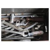 Large Collection of Assorted Hand Tools in Metal Tool Box