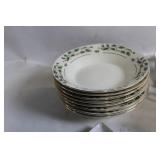 Christmas Themed Holiday Dinnerware and Cutlery Set