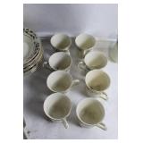 Christmas Themed Holiday Dinnerware and Cutlery Set