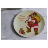 Christmas Themed Holiday Dinnerware and Cutlery Set