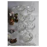 Collection of Vintage Ceramics, Glassware, Figurines, and Mugs