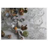 Collection of Vintage Ceramics, Glassware, Figurines, and Mugs