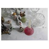 Collection of Vintage Ceramics, Glassware, Figurines, and Mugs