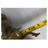 Collection of 30 Assorted Elephant Figurines and Vintage Brass Trinkets