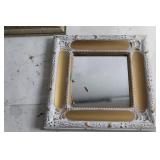 Eclectic Collection of 4 Wall Clocks and 3 Picture Frames