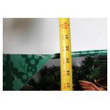 Festive Holiday Wreath and Floral Garland Set