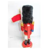 Decorative Nutcracker Soldier with Red Flag