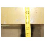 Vintage Wooden 6-Drawer Dresser with Brass Handles