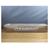 Brand New Cambrivo Extra Wide Yoga Mat 72" x 32" Dark Black $39.99 Retail