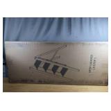 Brand New Joiscope 4 Folding Step Ladder White Anti Slip Sturdy Steel 600lb Limit $57.99 Retail