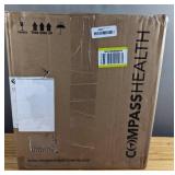 Brand New Carex Elongated Hinged Toilet Seat Riser Adds 3.5" of Height 300lb Limit