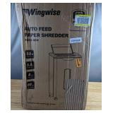 Brand New Paper Shredder, 60 Sheets Auto Feed, Super Quiet, P-4 Cross Cut, High-Speed Shredding, 5.8 Gallon Bin $169.99 Retail