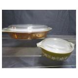 Pyrex Early American & Crazy Daisy