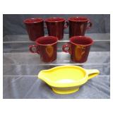 Fiesta Mugs, HL Harlequin Gravy