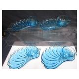 Capri Snack Set, Hazel Atlas Cup & Tray