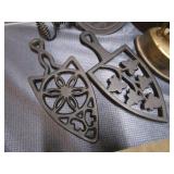 Cast Damper, Trivets, Sad Irons