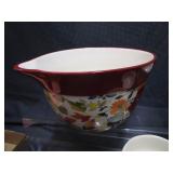 P. Woman Batter Bowl, Mug, Small Bowls