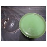 Jadeite Cake Plateau