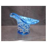 Glass Top Hat, Opalescent Splatter