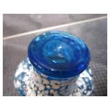 Glass Top Hat, Opalescent Splatter