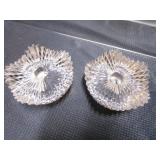 Mikasa Candle Holder, Lead Glass Bowl