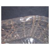 Mikasa Candle Holder, Lead Glass Bowl