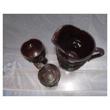 Avon Cape Cod Pitcher, Goblets