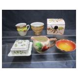 Cheese Tray, Recipe Box, Cream/Sugar