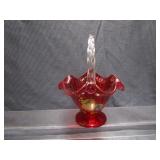 Fenton Signed Basket