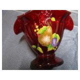 Fenton Signed Basket