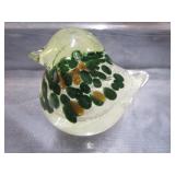 Art Glass Bird Paperweights