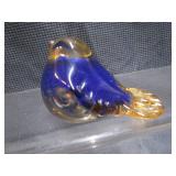 Art Glass Bird Paperweights