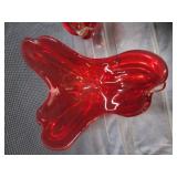 Swan & Art Glass Pieces