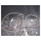 Tray, Candle Holders, Bowls