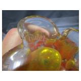 Amberina Art Glass Vase