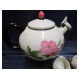 Teapot, Cream & Sugar, Platter