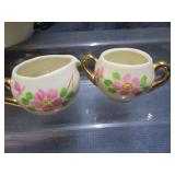 Teapot, Cream & Sugar, Platter