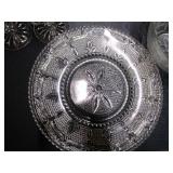 Sandwich Glass, Candle Holders