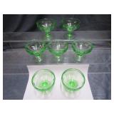 Green Vaseline Sherbets