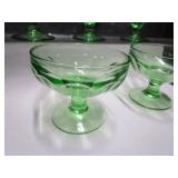 Green Vaseline Sherbets